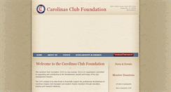 Desktop Screenshot of carolinaclubfoundation.memfirstweb.net